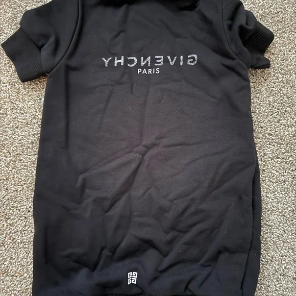 Givenchy Black Logo Tee Dress - Picture 2 of 2
